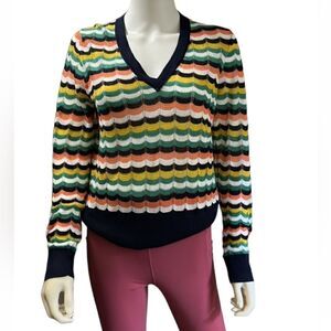 Brooks Brothers Chevron Stripped Sweater